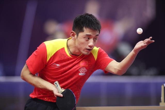 中国队鏖战法国队，张继科刷新纪录