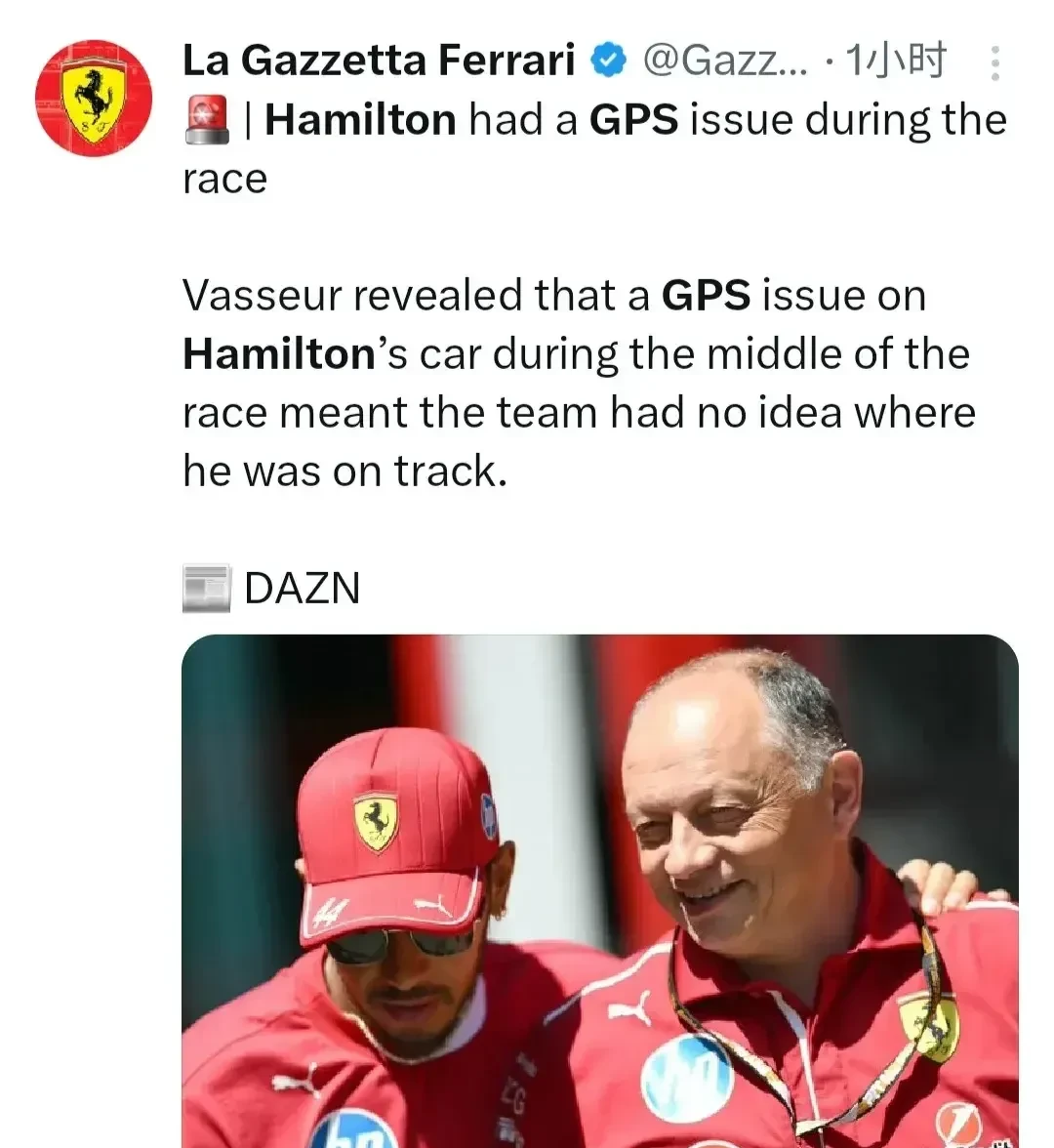 索伯车队逆转迈凯伦，汉密尔顿关键制胜